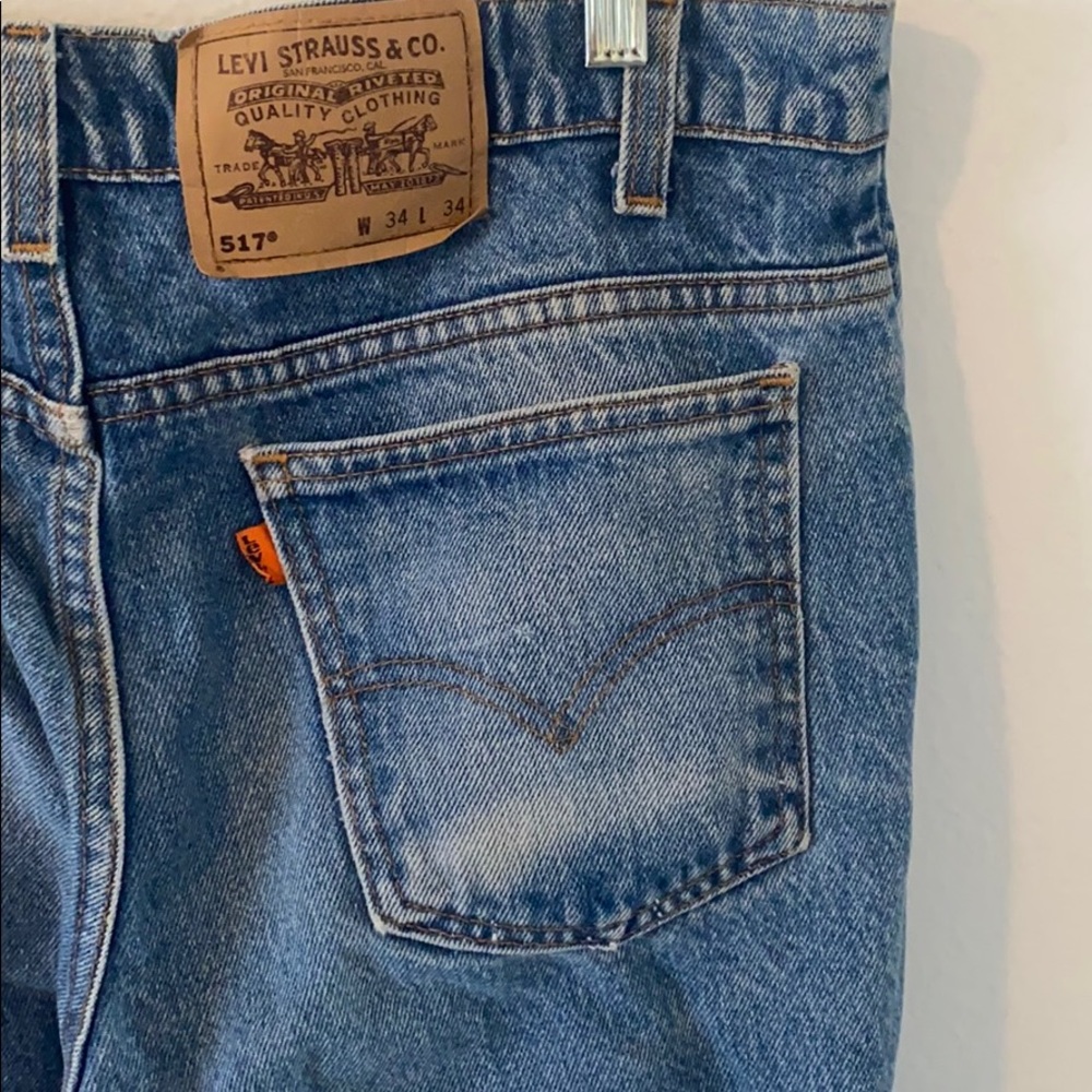 Vintage Levi’s 517 Orange Tab